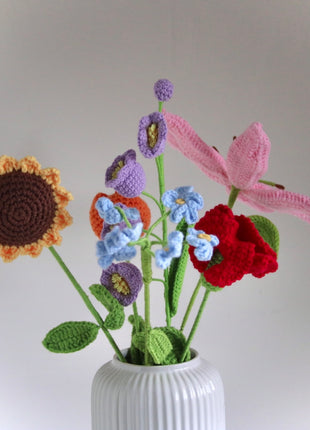 Gehaakte boeket Veldboeket