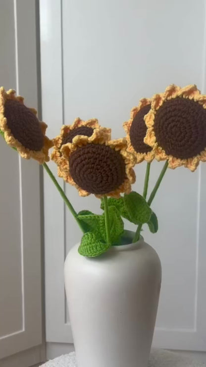 Boeket zonnebloemen